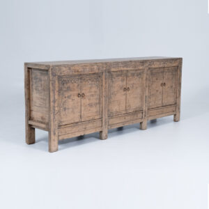 Server Wood - 6door - Natural L239xW49xH95cm