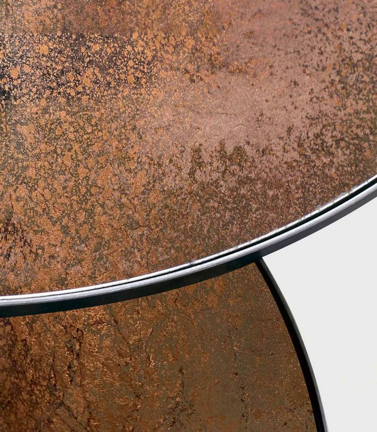 Nesting Coffee Table - Bronze Copper - Rnd Set2 (2) (1)