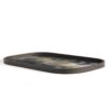 Organic Valet Tray - Glass - Black - Rect - XL (4)