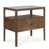 Spindle Bedside Table Reclaimed Teak 1 drawer (4)